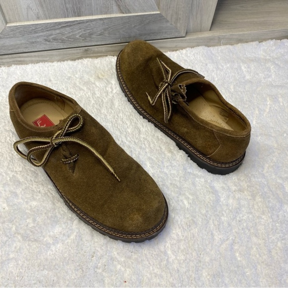 Mode aus Salzburg by H. Moser Men's Brown Leather Oxfords EU 45 US 11.5